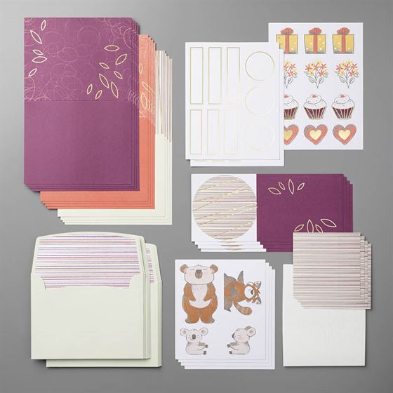 comforting and get well soon card kit refills