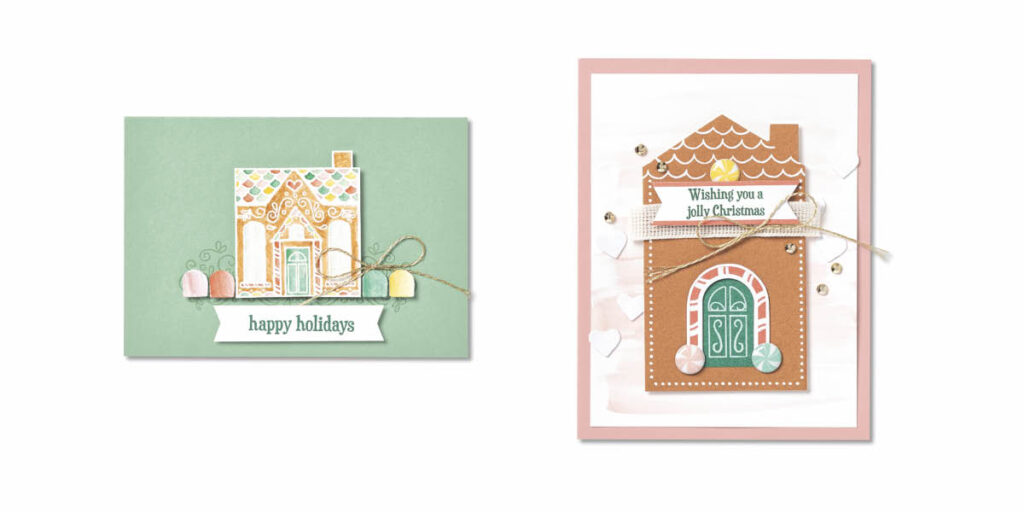 gingerbread house cards 