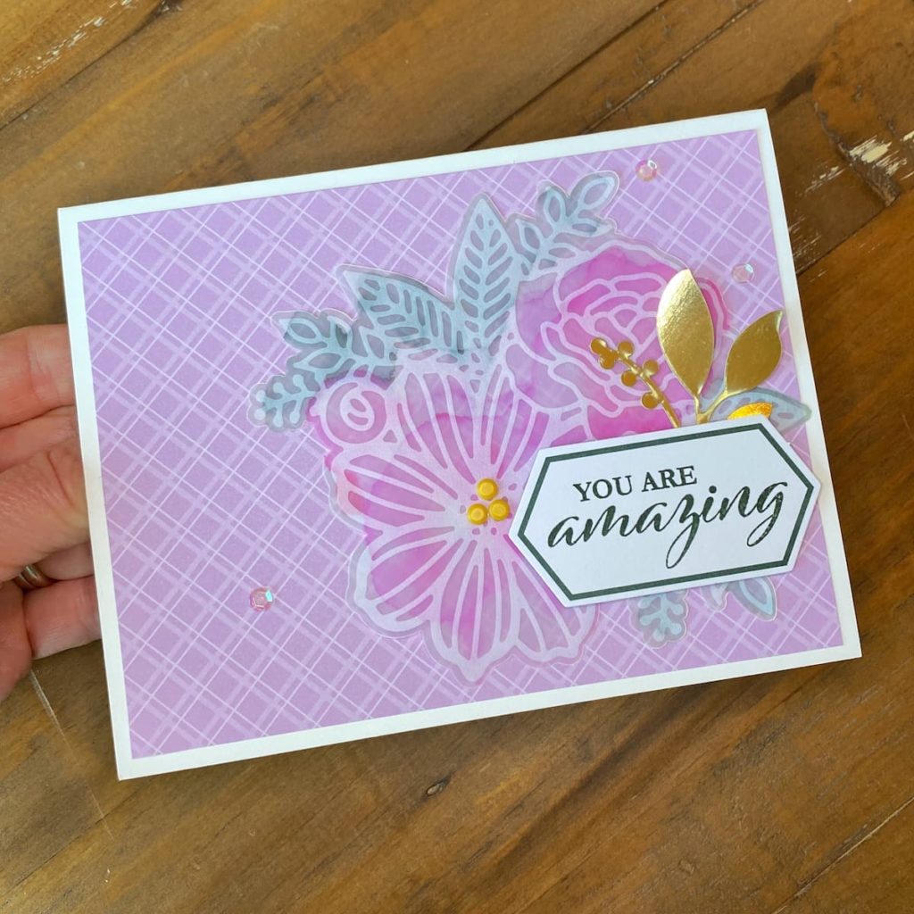 you are amazing card