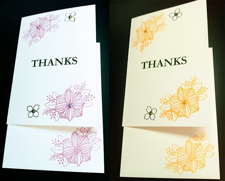 giving thanks cards